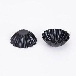 Pack X24 Molde Mini Tartaleta Tarta Moldes Reposteria 4,5cm Gris Claro