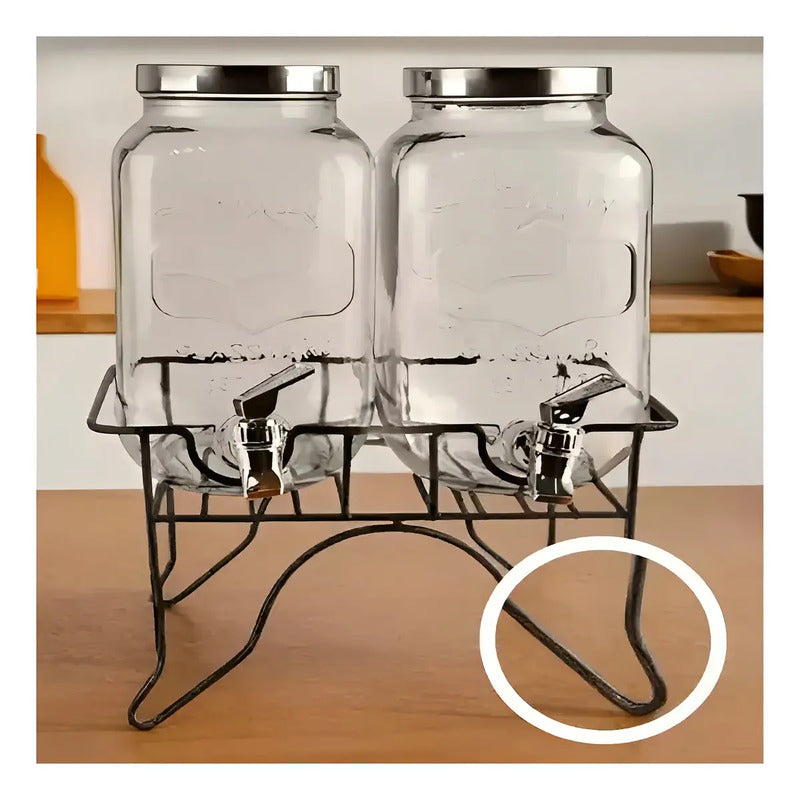Dispensadores De Jugo Con Atril Dispensador De Bebidas 5l Jarra Jugo Dispensadores De Bebidas Dispensador De Jugos Con Atril Dispensador Sobremesa Portatil Cocina Pasteleriuscl Negro