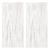 2 Cortinas Cumpleaños Guirnalda Cumpleaños Cortina Blanco 2m Rectangular