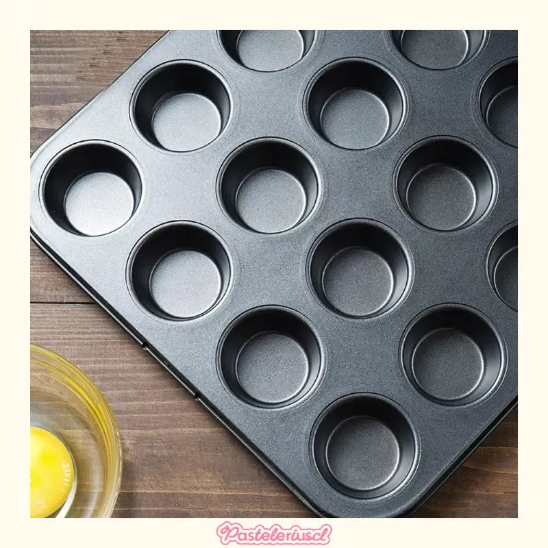 Molde 24cupcakes Molde Cupcake Reposteria Molde Para Tortas Bandeja Para Cupcakes Para Pequeños Bocados Y Preparación... Gris