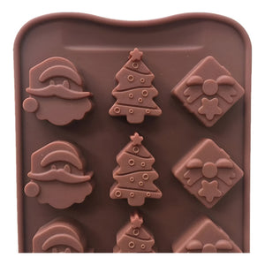 Moldes De Chocolate Molde De Silicona Molde De Navidad