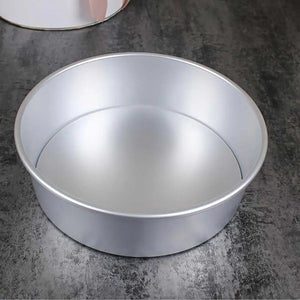 Molde Torta Molde Queque Molde Aluminio Moldes Torta 22x10cm Gris Claro
