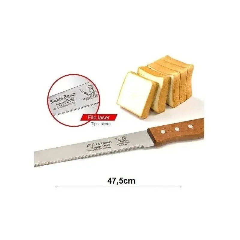 Cortador De Bizcocho Cortador De Torta 30cm + 1 Cuchillo Gris Claro