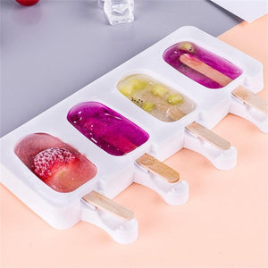 Moldes De Silicona Para Helados Molde Paletas Helado Pale418