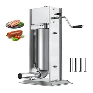 Embutidoras Manual Embutidora Vertical Acero Inoxidable 12l Embutidora Manual Vertical Para Embutir Carnes Aluminio Máquina Embutidora Longanizas Chorizos Y Salchichas Profesional Pasteleriuscl