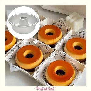 Molde Torta Molde Queque Redondo Molde Aluminio Flanera 30cm Moldes De Anillo Para Pastel Molde Hueco Para Pasteles De... Plateado
