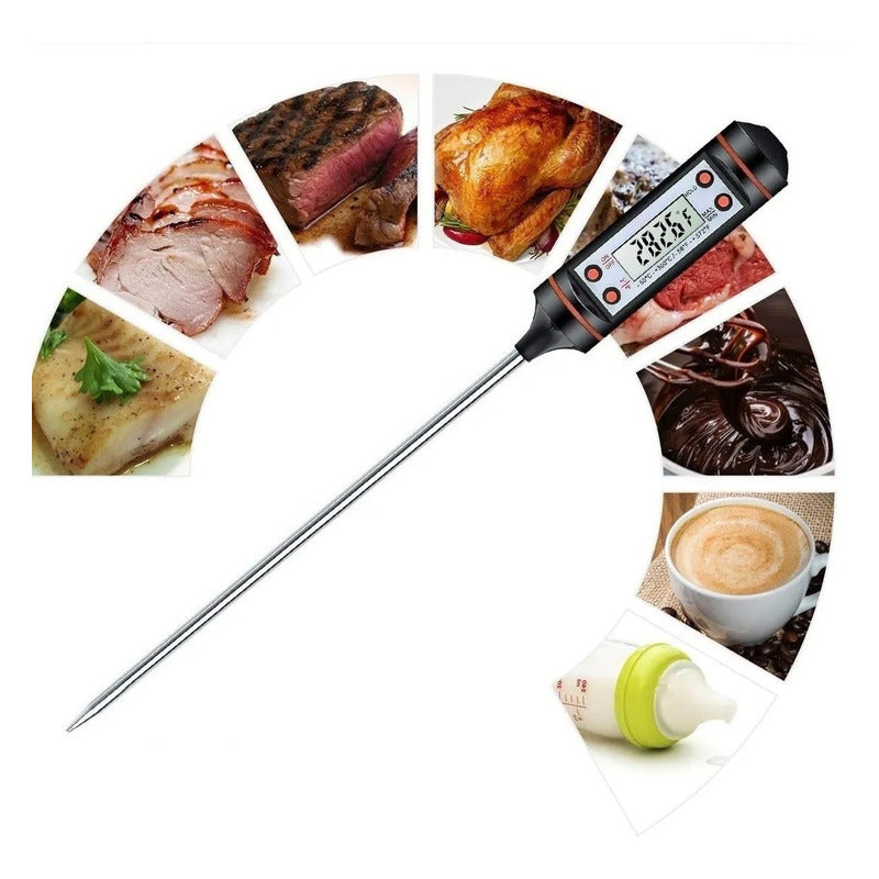 Termometro De Cocina Termómetro Horno Termometro Cocina 014 Gris Con Negro 014