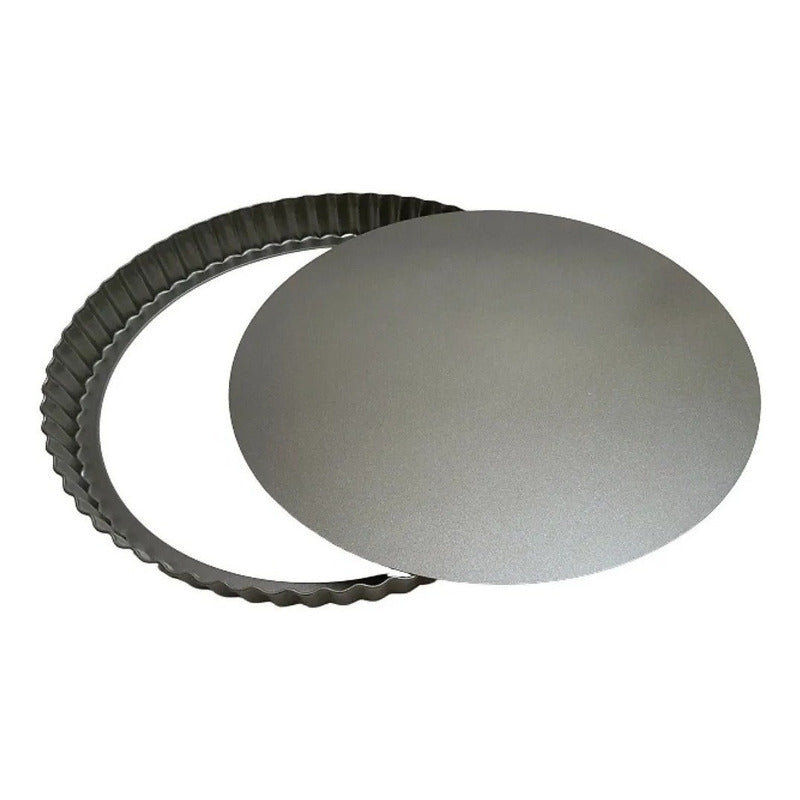 Molde Desmontable Moldes Desmontables Moldes Reposteria 30cm Gris Oscuro