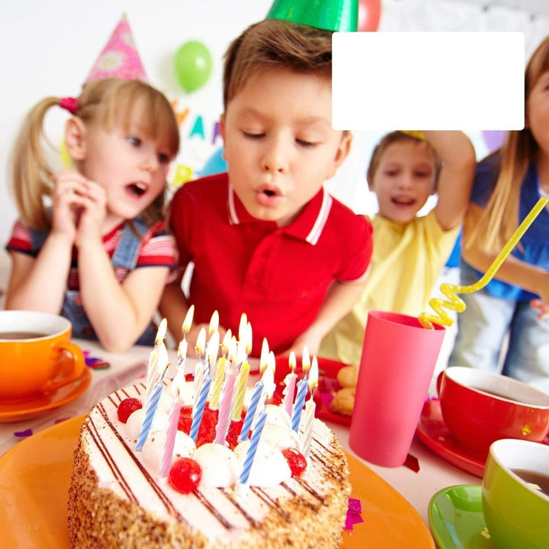 Set 24 Velas De Cumpleaños Vela Decorativa Vela De Torta