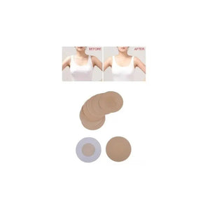 Pack X30 Cubre Pezón Pezoneras Parches Pezoneras Adhesivas Beige Redondo Unica