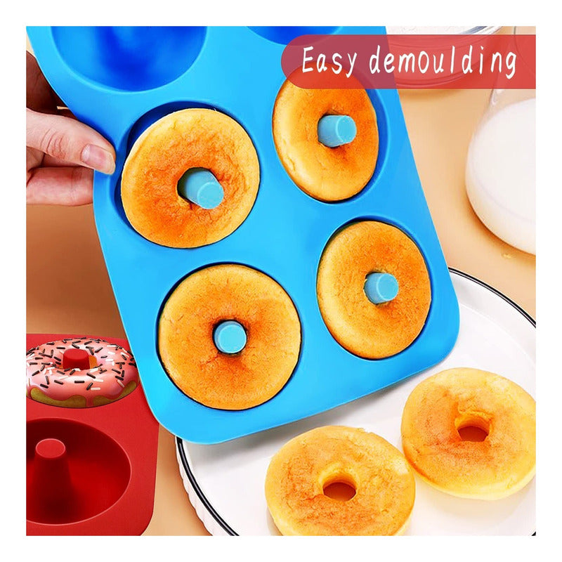 Moldes Silicona Donas Moldes De Silicona Donuts Molde Dona Naranja