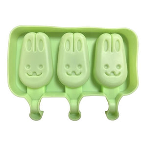 Moldes De Silicona Para Helados Molde Paletas Helado Conejo