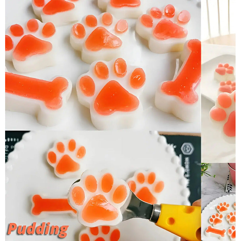 Set X4 Moldes Reposteria Molde Silicona Molde Helados Mascotas Insumos Reposteria Huesitos De Perro Dulces Moldes Para Galletas Pasteleriuscl