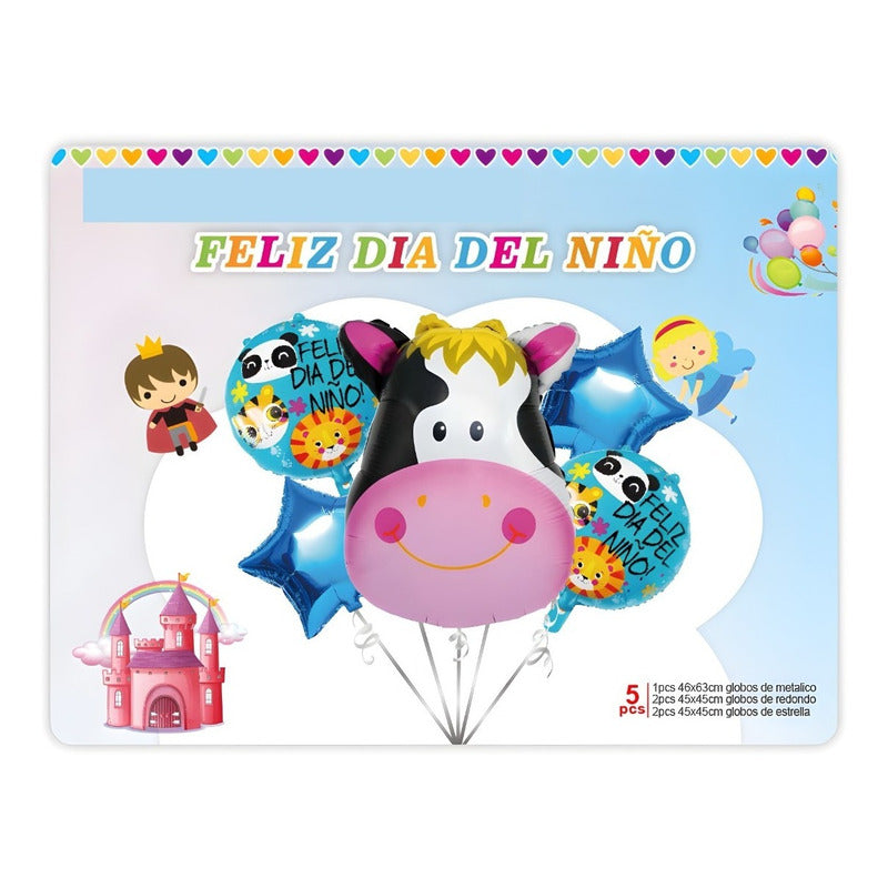 Globo Metalico Globos Dia Del Niño Globos Metalizados Globo