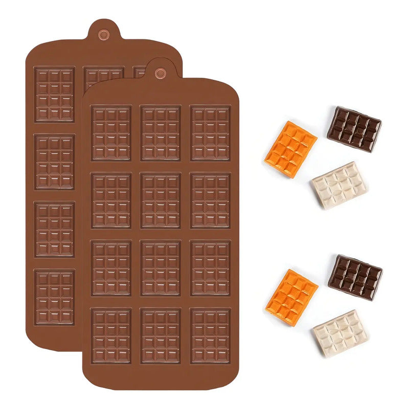 2 Moldes De Chocolate Molde Barra Chocolate Silicona Barrita Molde De Chocolate Molde De Silicona Moldes De Silicona... Marrón Claro
