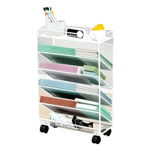 Organizador De Escritorio Sujetalibros Librero Apoya Libros Blanco / Sujetalibros / Librero Pequeño/ Bibliotecas