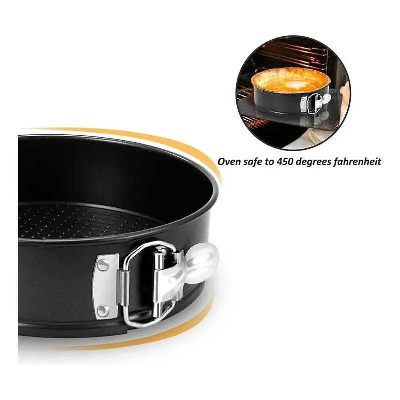 Molde Torta Moldes Queque Moldes Desmontables Mini Redondo Gris Claro