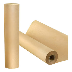 Rollo Papel Rollo Papel Kraft Rollo Papel Embalaje 40x230mts Marrón Claro