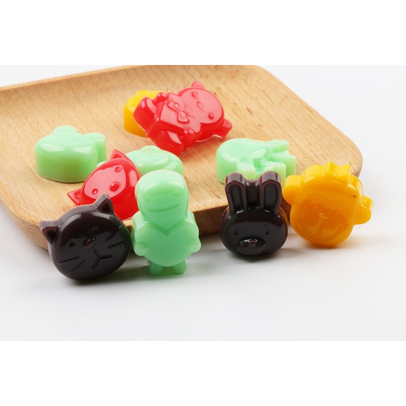 Moldes De Chocolate Molde De Silicona Animalitos Marrron Marrón