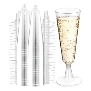 60 Copas De Champagne Copa Acrilico Copa Plastico Copa De Plastico Copas Champagne Copas Champaña Copa De Acrilico Copa De Plastico Copa Flauta Copa Tipo Flauta 5oz/162ml Pasteleriuscl Transparente
