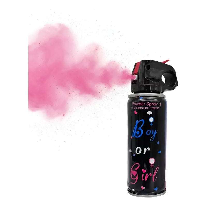 Extintor Revelacion Genero Extintor Spray Humo Color 110grs Rosa