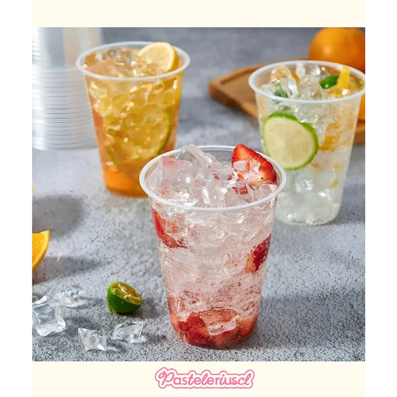 100 Vasos Plasticos Desechables Vasos Plasticos Vaso 200ml Vasos Descartables 6.8oz Vasos Desechables Para Bebidas Vasos... Transparentes / Vasos Plasticos 200ml/6.8oz