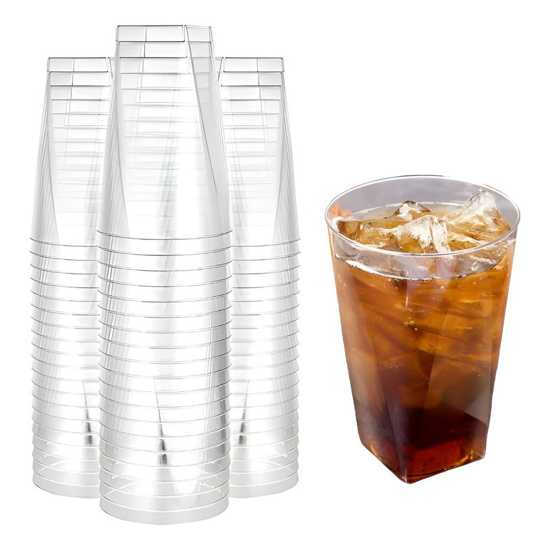 Pack X40 Vasos Plasticos Vasos Pocillos Para Postres 200ml