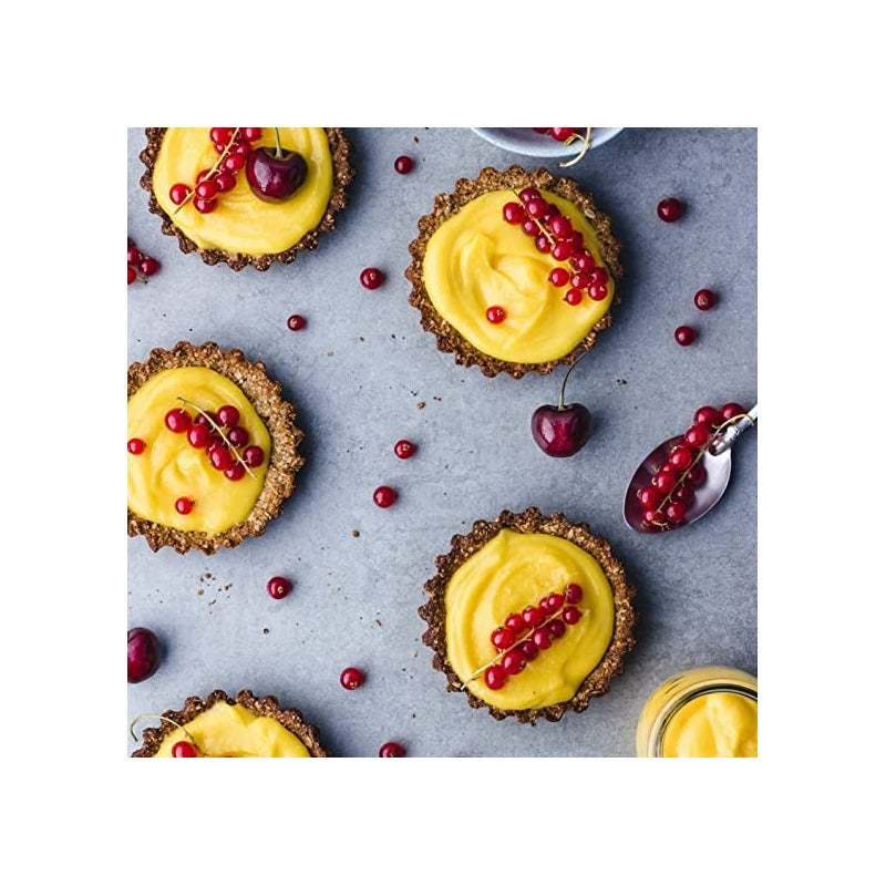 Pack 24 Molde Mini Tartaleta Moldes Tarta De Coctel Flor 5.5 Gris