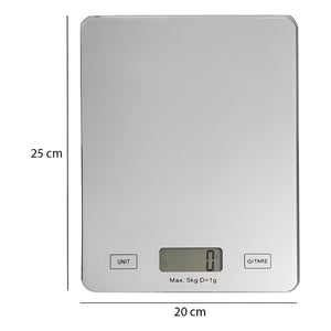 Gramera Digital Pesa Gramera Cocina Pesa Alimentos 5kg/0.01g