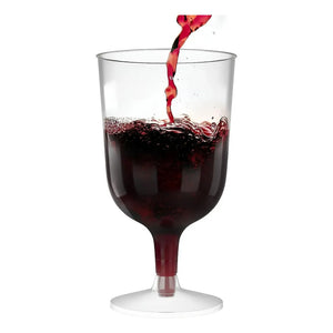 40 Copas De Vino Copa Acrilico Copa Plastico Copas 6oz/177ml Copas De Vino Copas De Acrílico Para Bar Copas... Transparente