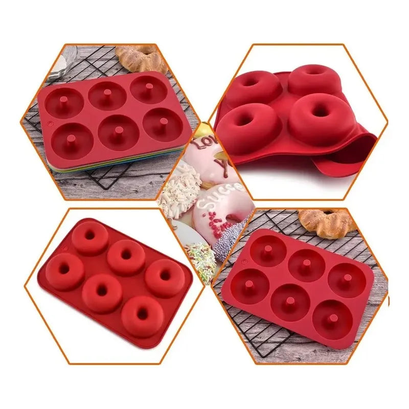 Moldes Silicona Donas Moldes De Silicona Donuts Molde Dona Naranja