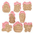 Pack X8 Molde Galleta Cortadores De Galletas De Halloween