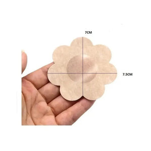Pack X10 Cubre Pezón Pezoneras Parches Pezoneras Adhesivas Beige Único