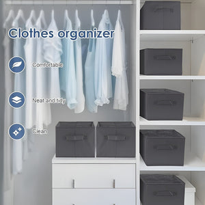 Organizador De Closet Interior Organizador Cajones Separador Gris