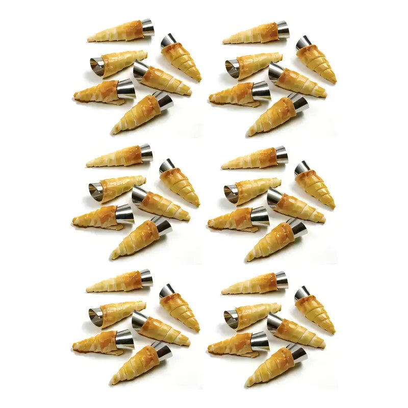 Pack X36 Molde Cono Molde Para Cannoli Molde Cachito Molde Croissant Molde Pan Danes Cono Molde Para Cachito Molde De Croissant Molde Para Pan Danes Moldes De Cannoli Moldes Croissant Pasteleriuscl