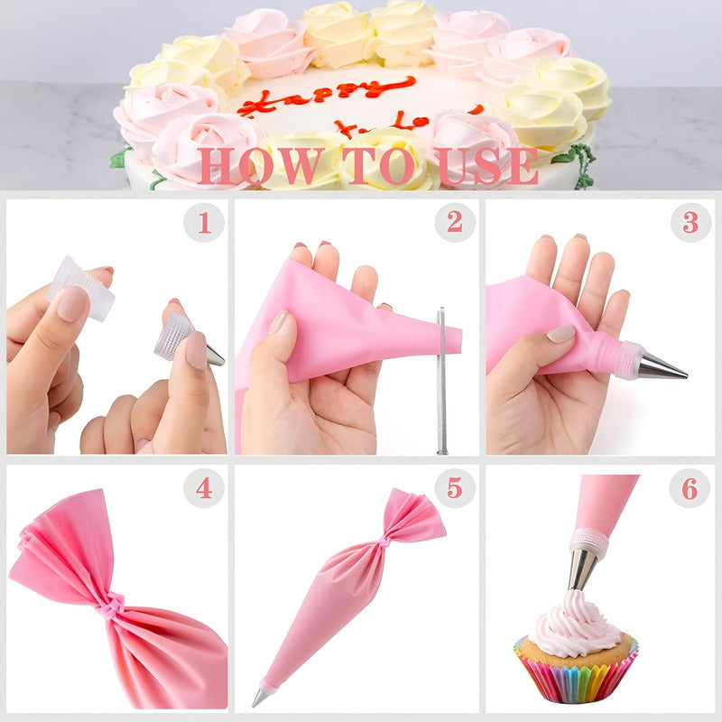 Kit Pasteleria Set Reposteria Kit Reposteria Completo 286pcs