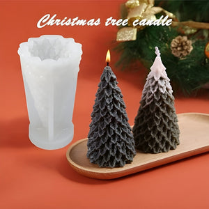 Pack 2 Moldes Resina Molde Velas Molde Resina Arbol Navidad