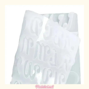 X2 Molde Silicona Moldes Resina Letra Molde De Silicona 41 Color Transparente 41 Cavid Molde De Resina Del Alfabeto Con Letras Para Hacer Joyas Colgantes Y Manualidades Molde De Silicona Pasteleriuscl