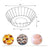 Pack X24 Molde Mini Tartaleta Moldes Reposteria Oscuras 8cm