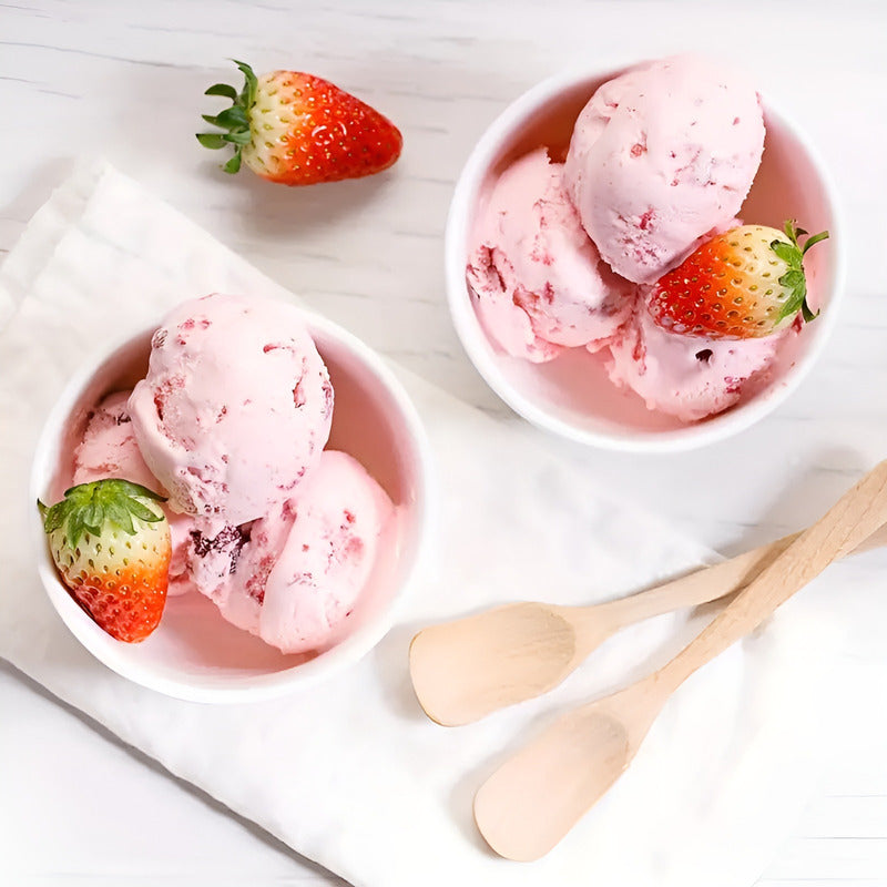 200 Vasos Polipapel Helado Vasos Desechables Pote Helado 4oz Blanco / Pote Helados 4oz