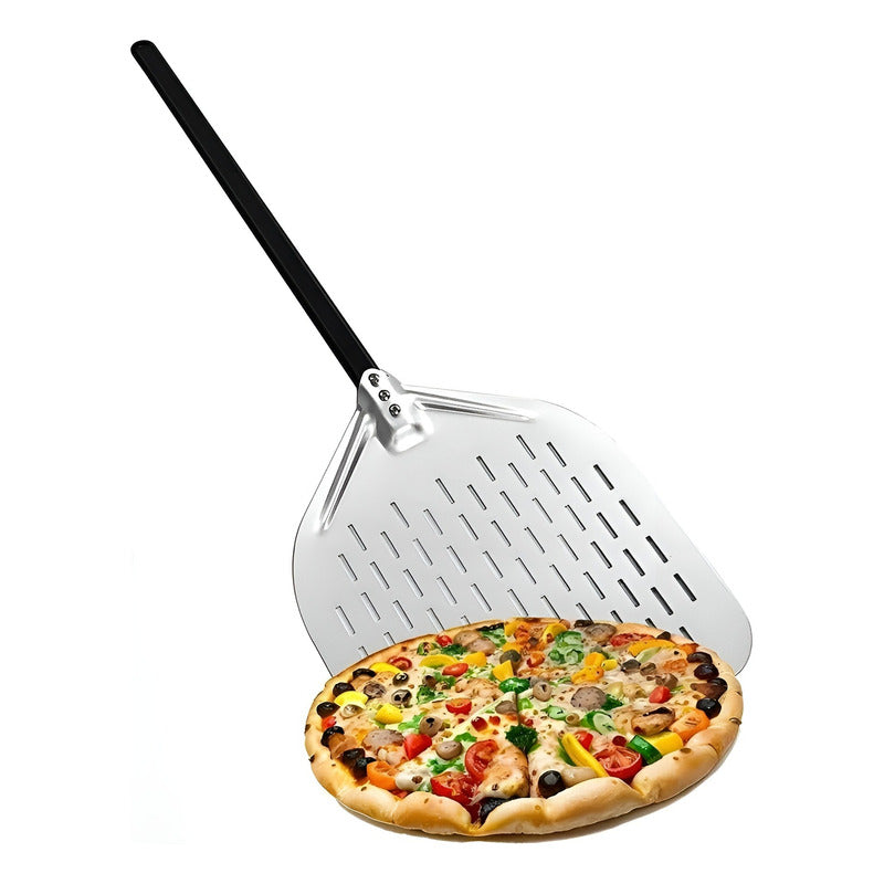 Pala Para Pizza Espatula Pizza Pala De Pizza Perforada 30cm Plateado