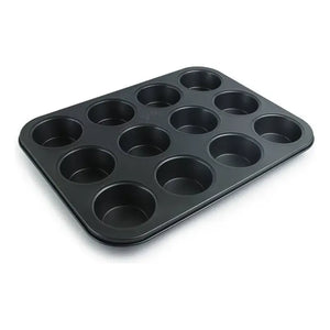 Pack X2 Moldes 12 Cupcakes Molde Cupcake Molde Muffin Gris Gris Claro