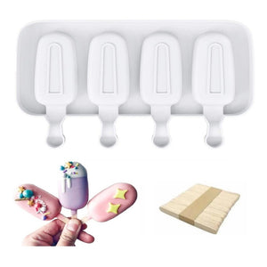 Moldes De Silicona Para Helados Molde Paletas Helado Pale418