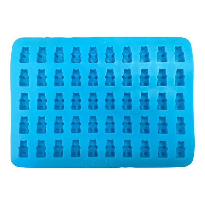 Molde De Silicona Ositos Moldes Silicona Reposteria 50 Osito