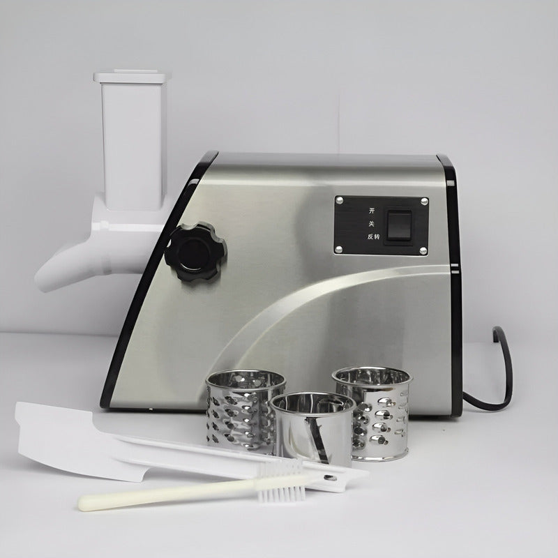 Rallador Queso Rallador Giratorio Rallador De Queso 300w Gris / Rallador De Queso 300w