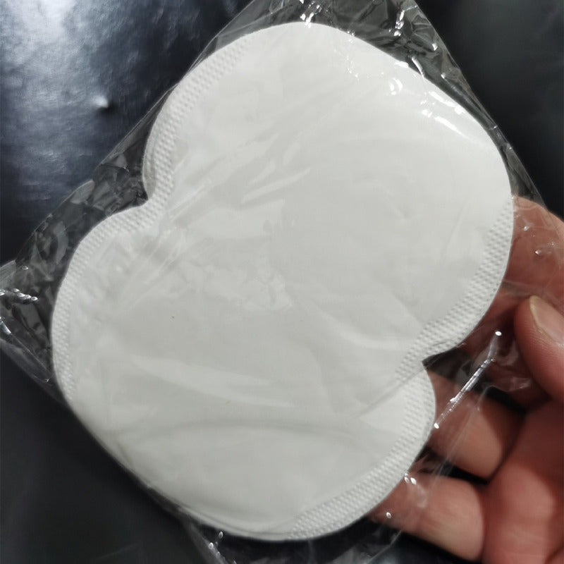 30 Parches Protectores Piel Antitranspirantes Axilas Polera Blanco