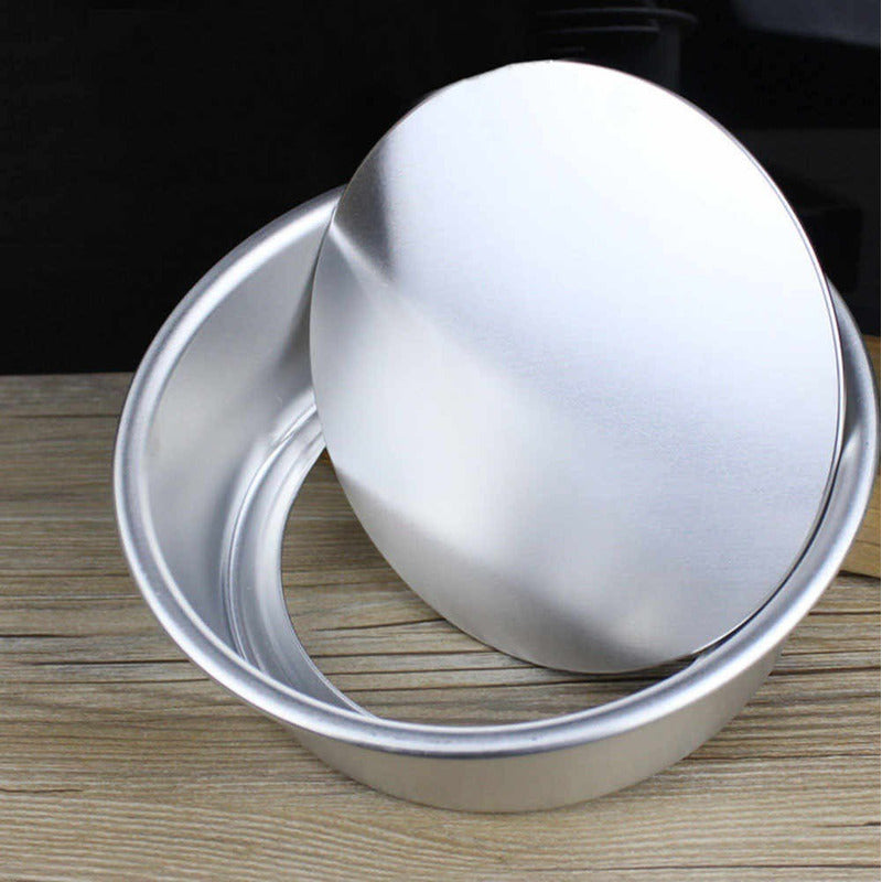 Moldes De Aluminio Para Tortas Molde Desmontable Molde 22cm Gris