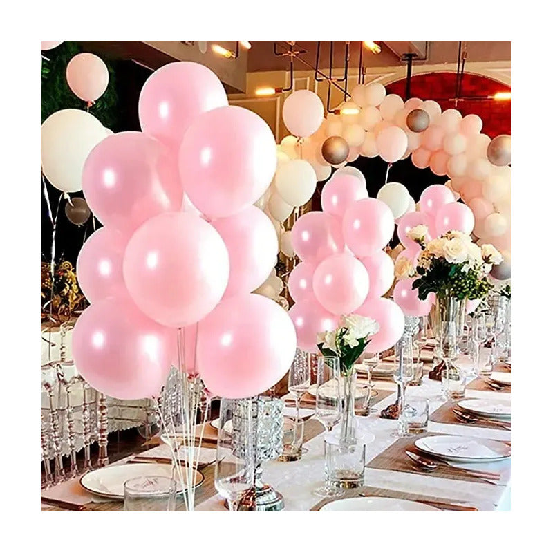 X2 Soporte De Globos Varillas Para Globos Varilla De Globos Blanco