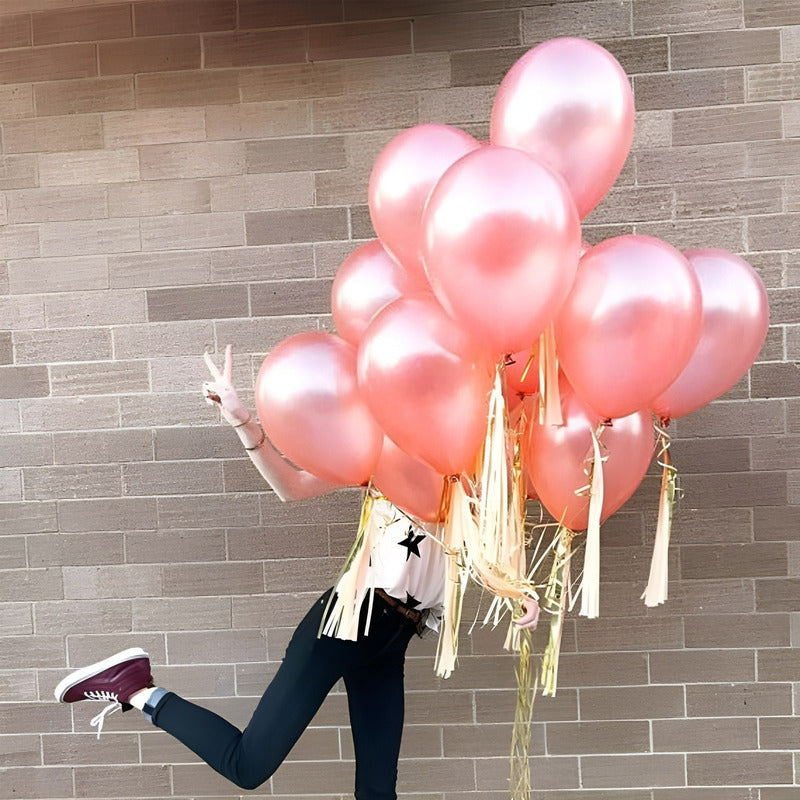 50 Globos Feliz Cumpleaños Globos De Cumpleaños Globos 25cm Salmón Globos De Cumpleaños