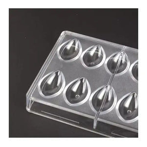Molde Chocolate Acrilico Molde De Chocolate Molde Ovalado Molde Ovalado Moldes De Bombones Moldes Para Trufas Bombones... Transparante